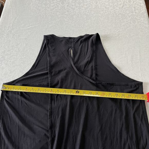 Athleta Essence Tie Back Tank Size 2X Black Womens - Picture 10 of 11